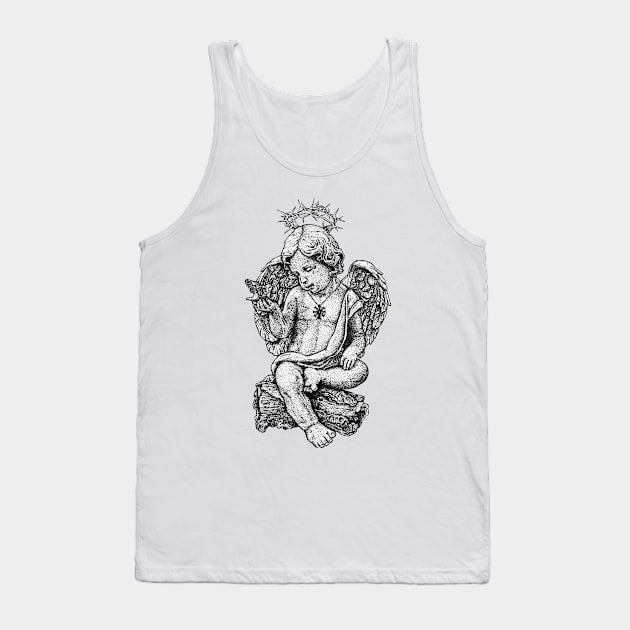 Angel Tank Top by mayberus